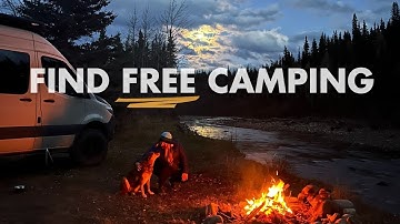 Hoe u EPISCHE GRATIS CAMPINGS kunt vinden (gids voor verspreid kamperen)