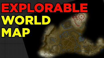 How to make a Revealable World map in Unreal Engine