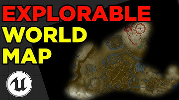 How to make a Revealable World map in Unreal Engine