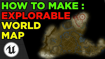 How to make a Revealable World map in Unreal Engine