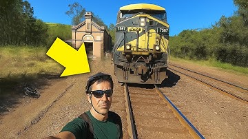 He Tried to Record a Train… Then This Happened!