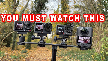 DJI-fans zullen dit niet leuk vinden... Osmo Action 6 vs 5 Pro vs 4 vs 360!