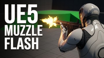 UE5 Weapon System Part 4 – Spawning Niagara Muzzle Flash on Fire