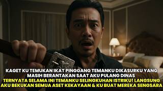 KAGET KU TEMUKAN IKAT PINGGANG TEMANKU DIKASURKU. TERNYATA SELAMA INI TEMANKU SELINGKUHAN ISTRIKU!