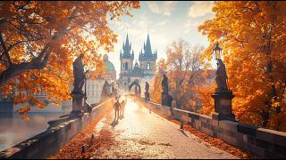 Autumn Walking Tour of Prague: Discover the City’s Hidden Gems and Colors! Virtual Tour 2024 4K