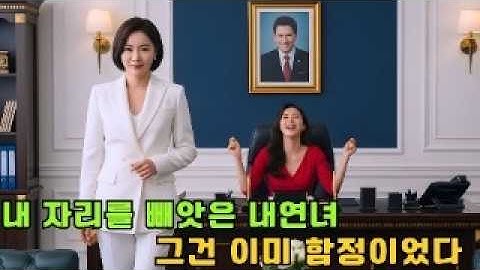 내연녀가 내 자리를 차지했지만… 그 자리는 나를 위한 함정이었다!