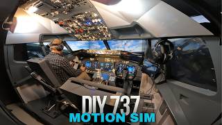Oslo to Haugesund in a realistic 737 motion simulator