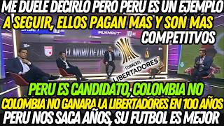 ESPN COLOMBIA 🇨🇴: 'La libertadores es imposible' Peru es mejor que colombia'