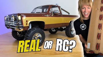 RC4WD "Fall Guy" Inspired Chevy K10 RC Truck: Unboxing & First Run!
