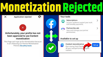 Unfortunately, Your Profile has not been approved to use Content monetization | Monetization Reject