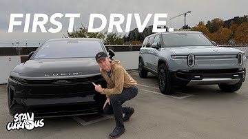Lucid Gravity vs Rivian R1S... First Drive Impressions