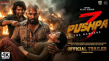 Pushpa 3 : The Rampage - Hindi Trailer | Allu Arjun | Vijay Deverakonda | Rashmika Mandanna | 2026
