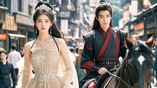 Full Version丨The Demon King Fell In Love With A Fugitive Girl At First Sight💖Movie #xiaozhan