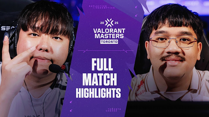 GEN vs. G2 | MATCH HIGHLIGHTS | VCT Masters Toronto 2025 - Playoffs Stage