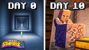 The First 10 DAYS in StoneBlock 4