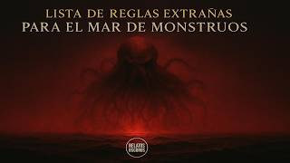 List of strange rules for the sea of monsters