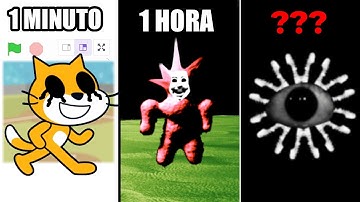 Criei 3 Jogos BIZARROS de TERROR no Scratch