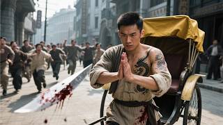 Rickshaw puller humiliated, but a heavenly dragon, caught blade barehanded and cleansed Shanghai!