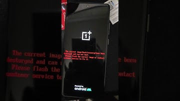 oneplus 12 cph2581 the current image boot recovery have been destroyed and can not boot|china global