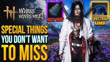 Where Winds Meet - Amazing SPECIAL Unlocks You Don