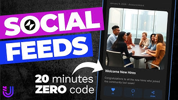 Glide: Build a Social Media App for Your Team (NO CODE)