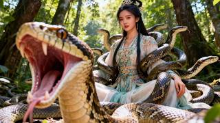 Beautiful maiden is the Queen of Ten Thousand Serpents, commanding deadly swarms to slay all masters