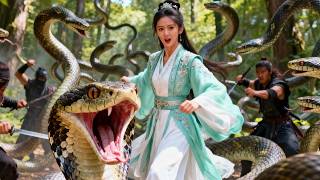 Beautiful maiden is the Queen of Ten Thousand Serpents, commanding deadly swarms to slay all masters