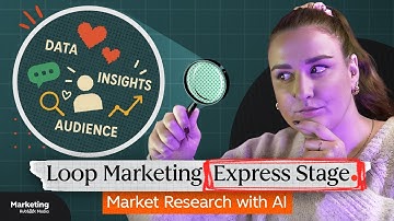 How to Do Market Research with AI (Loop Marketing Express Stage)