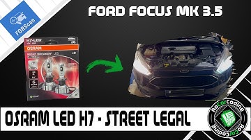 🔧 OSRAM Night Breaker LED Smart Upgrade on Ford Focus MK3.5 – DRL Coding + Full Installation Guide