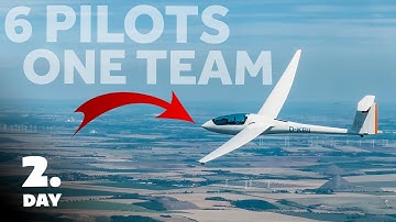6 Pilots - One Team | Travel by Glider Day 2/8