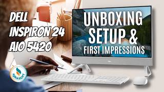 Dell Inspiron 24 AIO 5420 Unboxing Setup & First Impressions Touchscreen from ₹76K! #dell