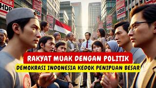 RAKYAT LELAH POLITIK! DEMOKRASI INDONESIA HANYA TIPUAN?