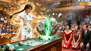 【新劇】5毛錢拍出天價帝王綠，她用錦鯉運旺全家卻反被當作災星殘忍害死！重生斷親後她一路開掛，坐看全家被黴運真千金拖垮悔不當初、哭求解厄！ #短劇#錦鯉#真千金#大小姐她錦鯉附體了