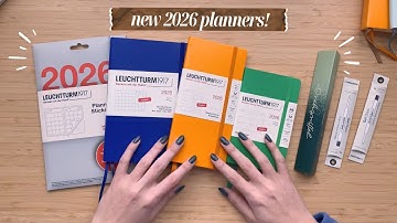 Comparing Leuchtturm1917 2026 Planners ✨ Weekly, Monthly, & Calendar Stickers!