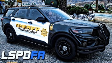 🚔 GTA 5 LSPDFR | Forsyth County Sheriff Patrol donderdag | Realistische wetshandhavingsacties!