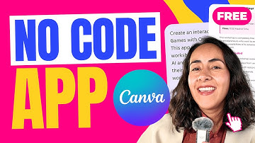 Create an Interactive App with Canva AI (No Coding Needed!)