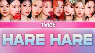 TWICE - Hare Hare / Han|Rom|Eng Lyrics