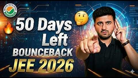 JEE Main 2026 JANUARY Strategy: How to stop overthinking & score 99%ile