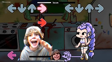 fnf bacon but all 67 Meme Vs Rumi KPop Demon Hunters Animation -Friday Night Funkin