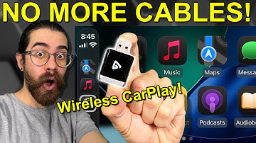 NO MORE CABLES! - YolanAuto JC016 Wireless CarPlay/Android Auto Dongle