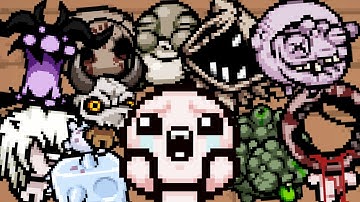 NEW Isaac Mini Bosses! The 10 Lethal Plagues! (Gods Gambit)