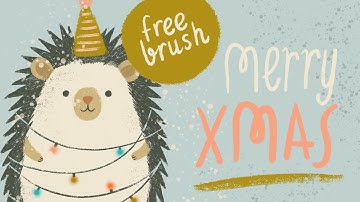 The Cutest Procreate Festive Illustration You’ll Make This Year