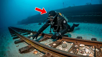 Diver Found Rusty Rails Beneath The Ocean But What He Discovered At The End Shocked The World 