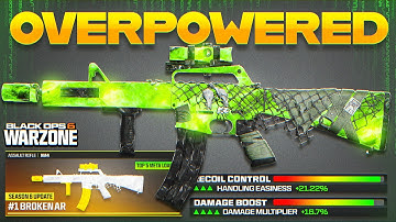 the *NEW* #1 BEST NO RECOIL AR META LOADOUT for BO6 WARZONE! (Best XM4 Meta Loadout in Warzone 3)