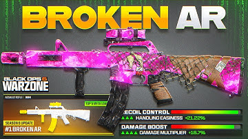 the *NEW* #1 BEST NO RECOIL AR META LOADOUT for BO6 WARZONE! (Best XM4 Meta Loadout in Warzone 3)