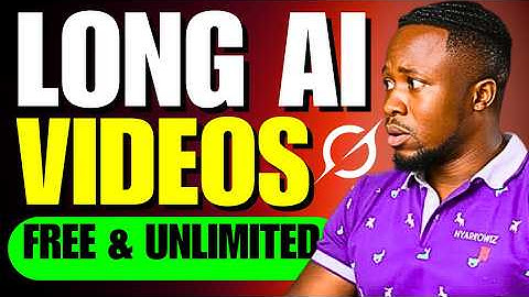 FREE & UNLIMITED AI Video Generator - Made Long YouTube Videos Using Grok AI