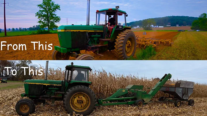 Tractor Fieldwork Compilation | Spreading Manure, Plowing, Discing, Planting & Harvesting