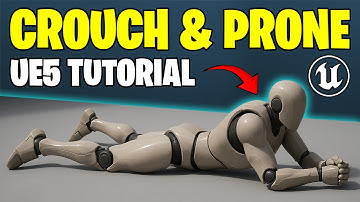 How To Add A Crouch And Prone Mechanic With Animations In Unreal Engine 5 - Beginners Tutorial