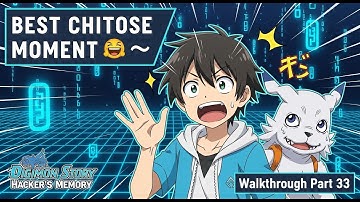Best Chitose Moment 😂 | Digimon Story Hacker’s Memory Walkthrough Part 33