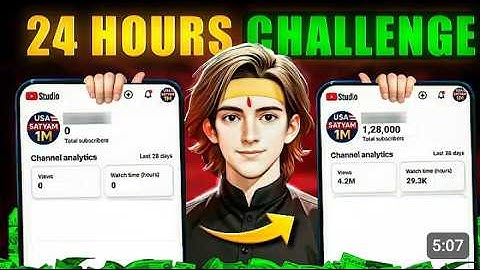 24 HOURS Challenge ( Shoking Result ) How To Grow Shorts Channel From 0 Subscribers